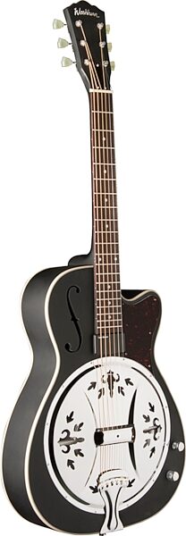 open zoom image for Washburn R60BCE Resonator Guitar, Matte Black