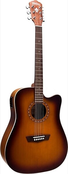 open zoom image for Washburn WD7SCEATBM Harvest Series Acoustic-Electric Guitar, Main