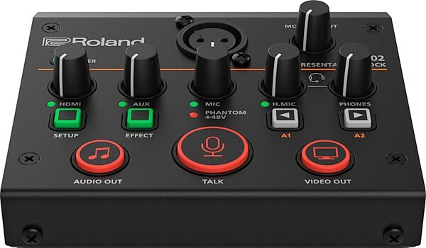open zoom image for Roland UVC-02 Web Presentation Dock, Open Box (Very Good), Action Position Back