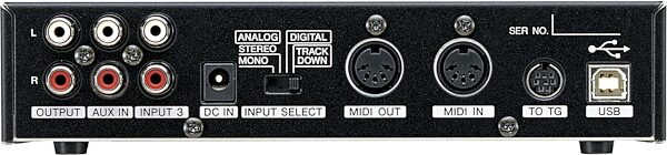 open zoom image for Yamaha UW500 USB Audio/MIDI Interface with Software (Windows), Rear