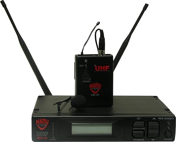 open zoom image for Nady UWS1KLT UHF Lavalier Wireless System, Main