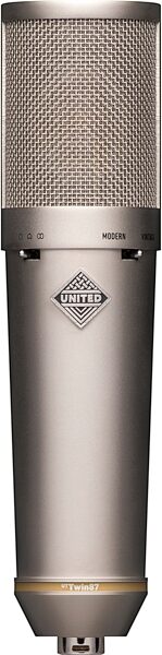 open zoom image for United Studio Technologies UT Twin87 Condenser Microphone, Open Box (Like New), Action Position Back