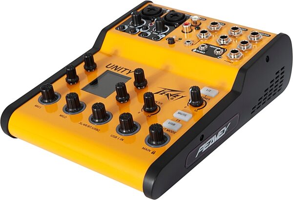 open zoom image for Peavey Unity 6 Compact USB Digital Mixer, New, Action Position Back