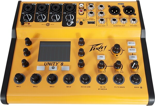 open zoom image for Peavey Unity 8 Compact USB Digital Mixer, Open Box (Very Good), Main