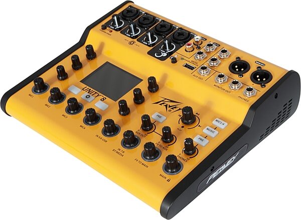 open zoom image for Peavey Unity 8 Compact USB Digital Mixer, Open Box (Very Good), Action Position Back