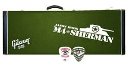 open zoom image for Gibson Jason Hook M-4 Sherman Explorer Electric Guitar, Case