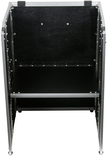open zoom image for Odyssey FZF2636 Foldout DJ Stand and Facade, Standard Black/Silver, Back