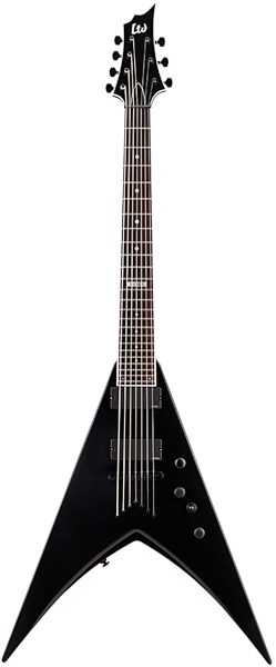open zoom image for ESP LTD V-307 Electric Guitar, Black Satin