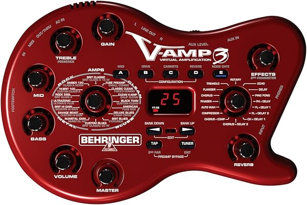 open zoom image for Behringer V-Amp 3 Guitar Amp Modeling Processor, Main