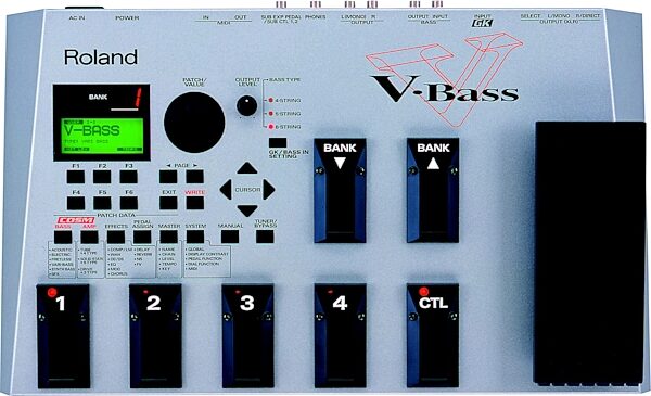 open zoom image for Roland V-Bass Bass Modeling System, Main