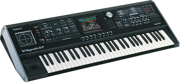 open zoom image for Roland V-Synth GT Synthesizer, Angle