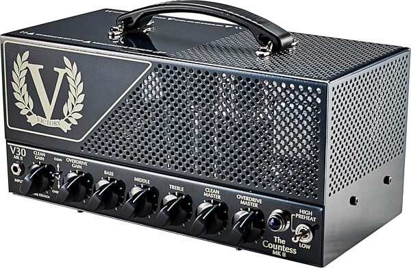 open zoom image for Victory V30 The Countess MKII Guitar Amplifier Head (40 Watts), Angle