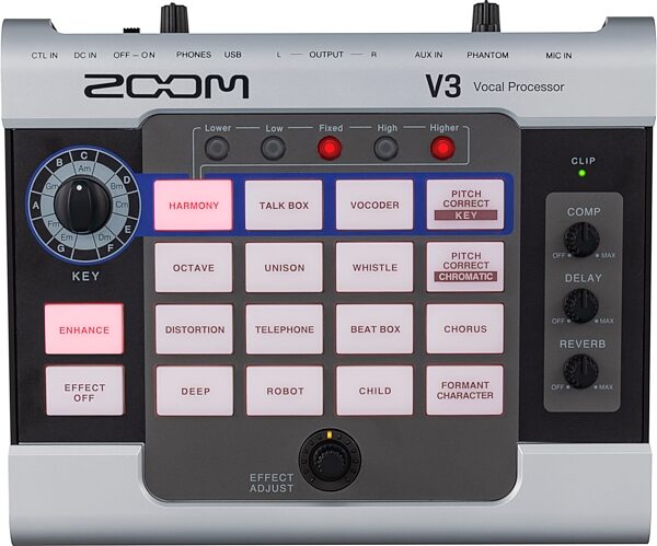 open zoom image for Zoom V3 Vocal Effects Processor, New, Main