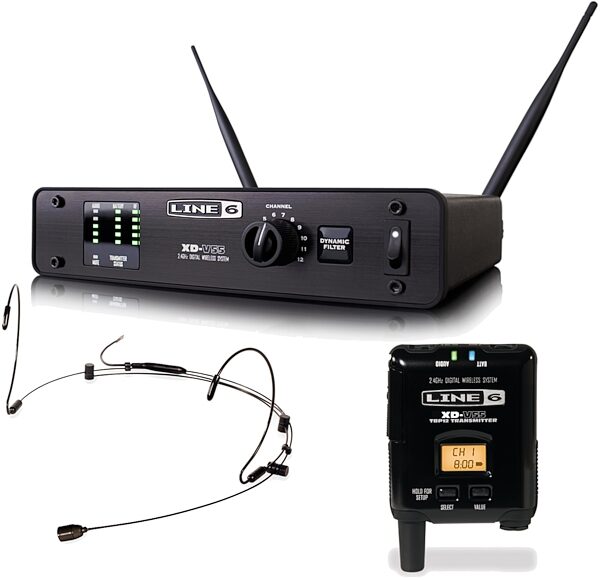 open zoom image for Line 6 XD-V55HS Digital Headset Wireless Microphone System, Main