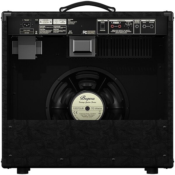 open zoom image for Bugera V55 Guitar Combo Amplifier (55 Watts, 1x12"), Back
