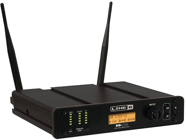 open zoom image for Line 6 XD-V75L Digital Wireless Lavalier Microphone System, Receiver Angle