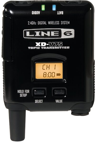 open zoom image for Line 6 XD-V75L Digital Wireless Lavalier Microphone System, Transmitter