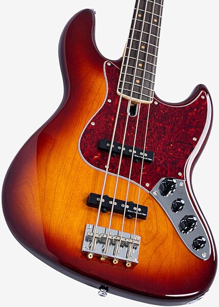 open zoom image for Sire Marcus Miller V7 Vintage New Gen Electric Bass, Tobacco Sunburst, Ebony Fretboard, Action Position Back