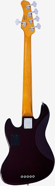 open zoom image for Sire Marcus Miller V7 New Gen Electric Bass, 5-String, Tobacco Sunburst, Ebony Fretboard, Action Position Back
