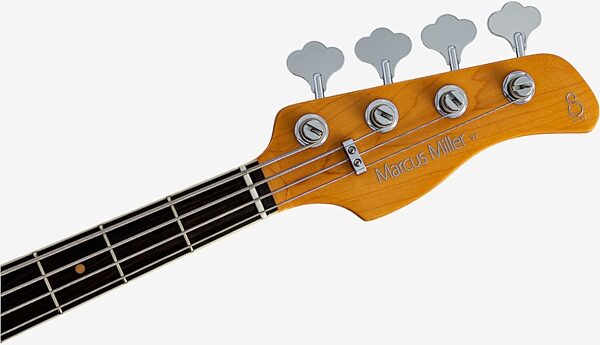 open zoom image for Sire Marcus Miller V7 Vintage New Gen Electric Bass, Tobacco Sunburst, Ebony Fretboard, Action Position Back