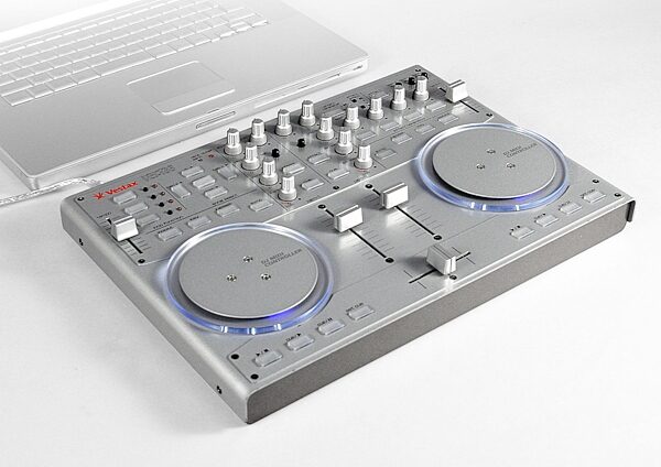 open zoom image for Vestax VCI100 USB MIDI DJ Controller, Connected to Computer