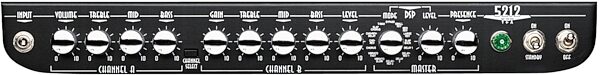 open zoom image for Crate VFX5212 V-Series Guitar Combo Amplifier (50 Watts, 2x12 in.), Control Panel