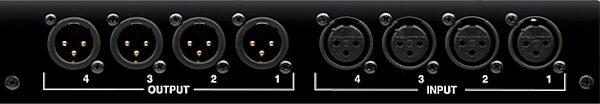 open zoom image for Solid State Logic Alpha VHD 4-Channel Microphone Preamp, Rear