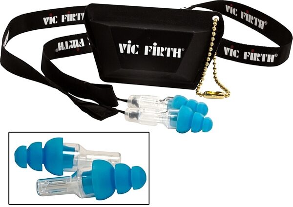 open zoom image for Vic Firth High-Fidelity Ear Plugs, Blue - Regular