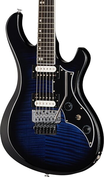 open zoom image for Gibson Victory Floyd Rose Electric Guitar (with Case), Deep Ocean Burst, Action Position Back