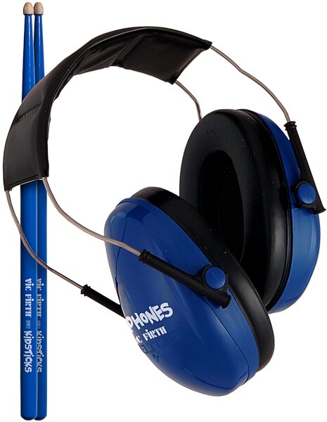 open zoom image for Vic Firth Kidphones Non-Electronic Ear Protection Headphones for Kids, pack