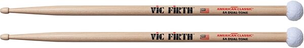 open zoom image for Vic Firth American Classic 5A Dual Tone Drumsticks, Action Position Back