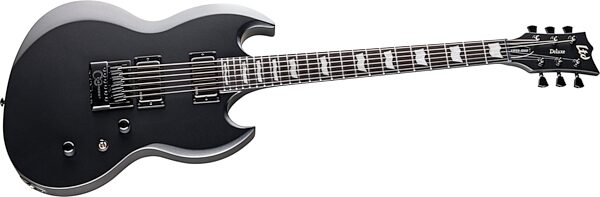 open zoom image for ESP LTD Viper 1000 Evertune Electric Guitar, Charcoal Metallic Satin, Open Box (Very Good), Action Position Back