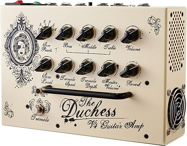 open zoom image for Victory V4 The Duchess / Two Notes Pedalboard Amp (180 Watts), New, Action Position Back