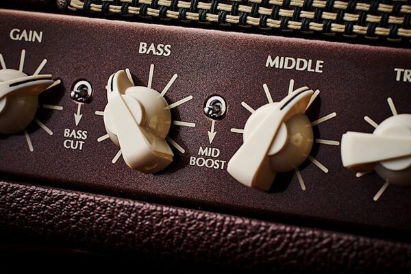 open zoom image for Victory VC35 The Copper Guitar Amplifier Head, Wooden Sleeve (35 Watts), New, Action Position Back