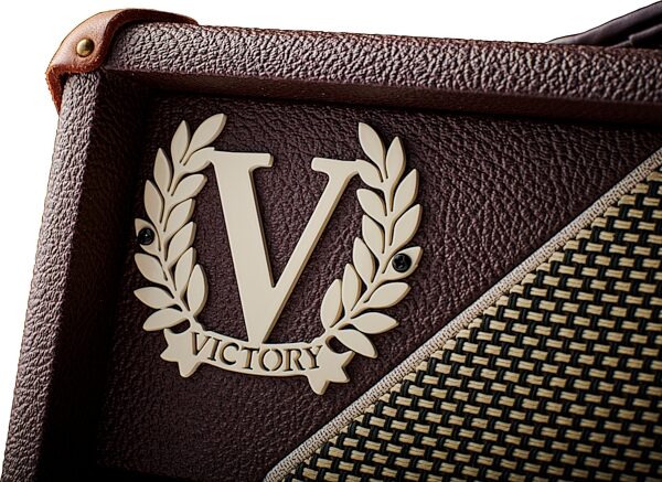 open zoom image for Victory VC35 The Copper Guitar Amplifier Head, Wooden Sleeve (35 Watts), New, Action Position Back