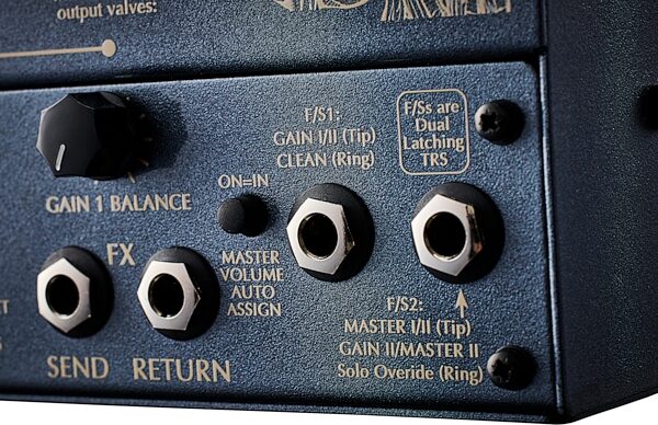 open zoom image for Victory VX The Kraken MKII Amplifier Head, Metal Chassis (50 Watts), New, Action Position Back