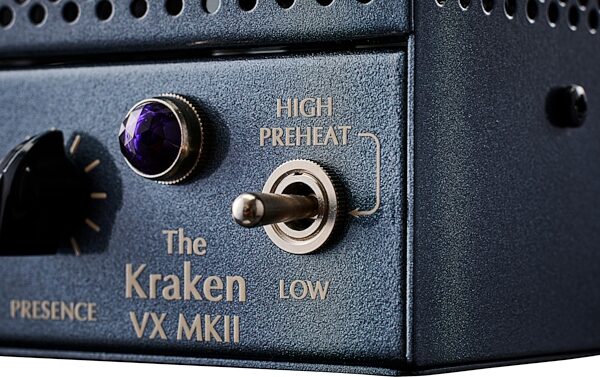 open zoom image for Victory VX The Kraken MKII Amplifier Head, Metal Chassis (50 Watts), New, Action Position Back