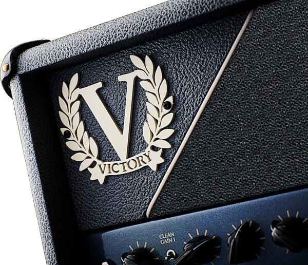 open zoom image for Victory VX The Kraken Compact Guitar Amp Head, Wooden Sleeve (50 Watts), New, Action Position Back