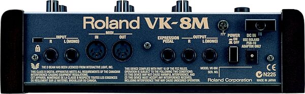 open zoom image for Roland VK8M Organ Sound Module, Rear