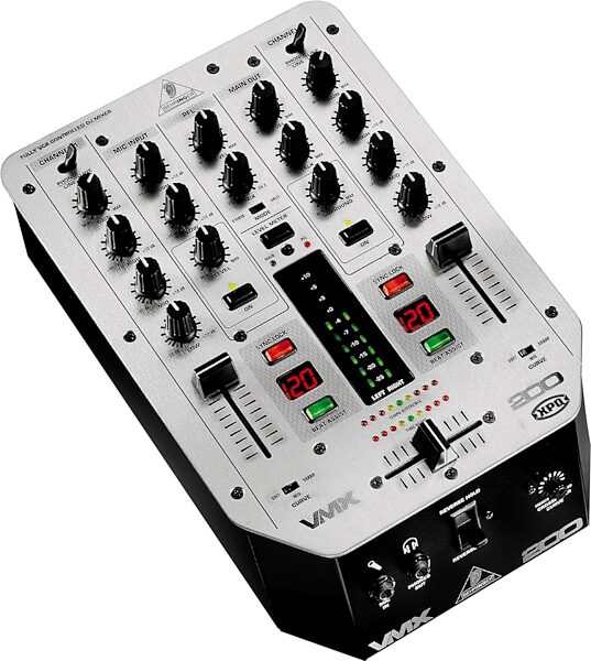 open zoom image for Behringer VMX200 VCA-Controlled 2-Channel Pro DJ Mixer with Beat Counter, Main
