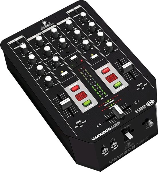 open zoom image for Behringer VMX200USB Pro 2-Channel DJ Mixer with USB, Left