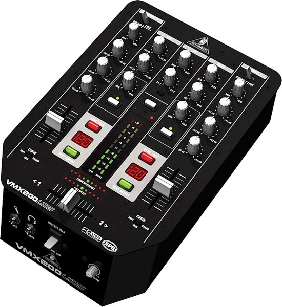 open zoom image for Behringer VMX200USB Pro 2-Channel DJ Mixer with USB, Right