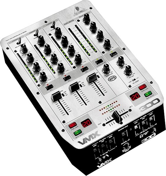 open zoom image for Behringer VMX300 VCA-Controlled 3-Channel Pro DJ Mixer with Beat Counter, Main