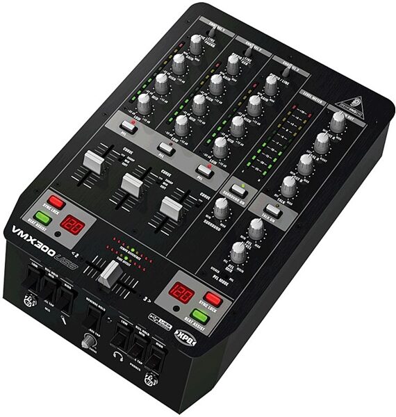 open zoom image for Behringer VMX300USB Pro 3-Channel DJ Mixer with USB Audio Interface, Right
