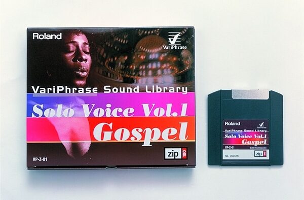 open zoom image for Roland VPZ01 Variphrase Sound Library Solo Voice 1 (Gospel), Main