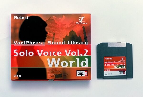 open zoom image for Roland VPZ02 Variphrase Sound Library Solo Voice 2 (World), Main