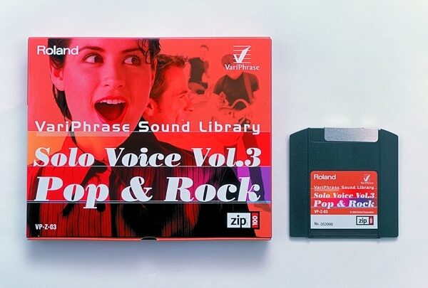 open zoom image for Roland VPZ03 Variphrase Sound Library Solo Voice 3 (Pop & Rock), Main