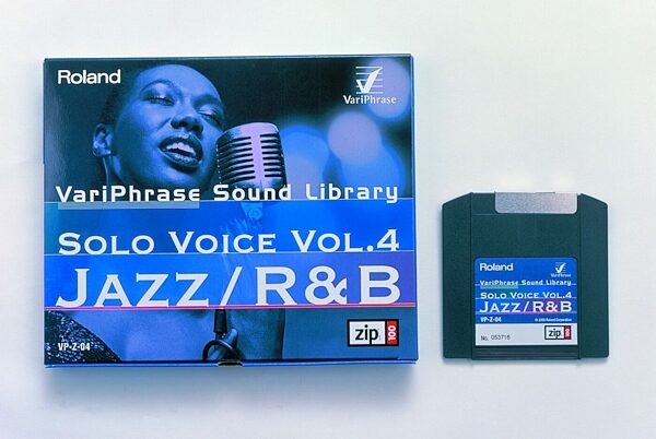 open zoom image for Roland VPZ04 Variphrase Sound Library Solo Voice 4 (Jazz/R&B), Main