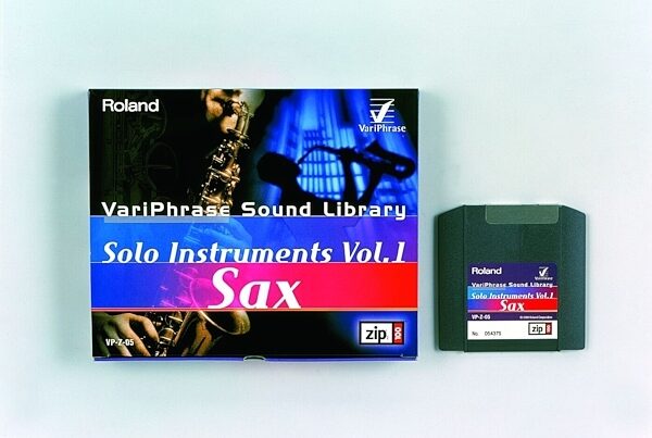 open zoom image for Roland VPZ05 Variphrase Sound Library Solo Instruments, Vol.1 (Sax), Main