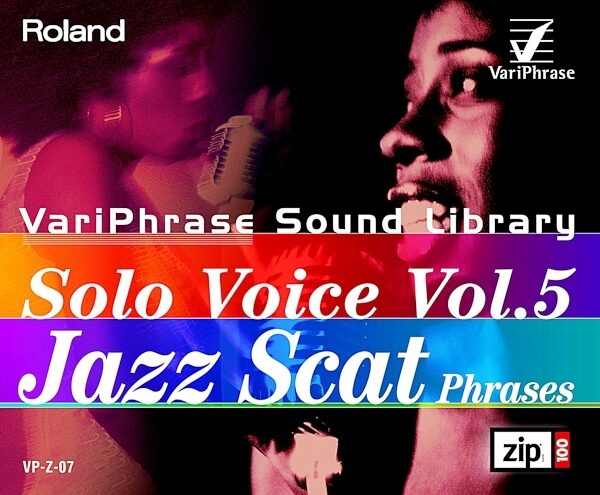 open zoom image for Roland VPZ07 Variphrase Sound Library Jazz/Scat Phrases, Vol.5, Main
